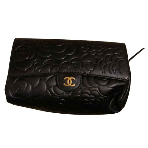 chanel camellia pochette|chanel camellias.